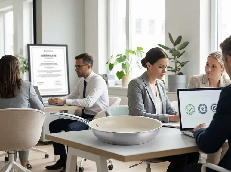 Сертификат на сковороду