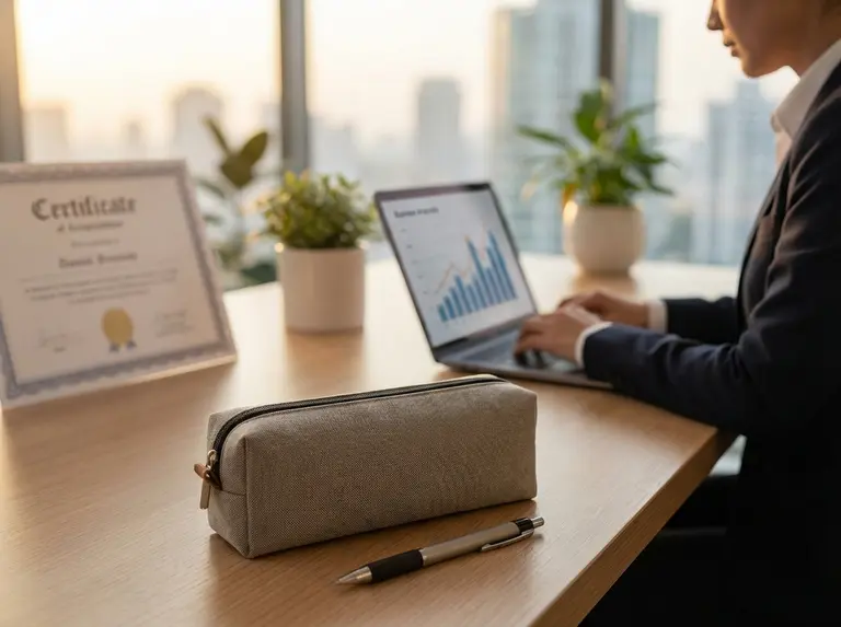 Сертификат на школьный пенал